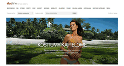 Desktop Screenshot of bielizna.duoline.pl